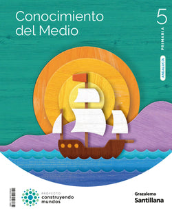 Conocimiento del Medio 5 Primaria Construyendo Mundos Imagen principal del producto