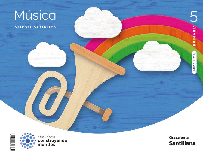 MUSICA NUEVO ACORDES 5 PRIMARIA | Varios autores | 9788491329930 (Grazalema Santillana)