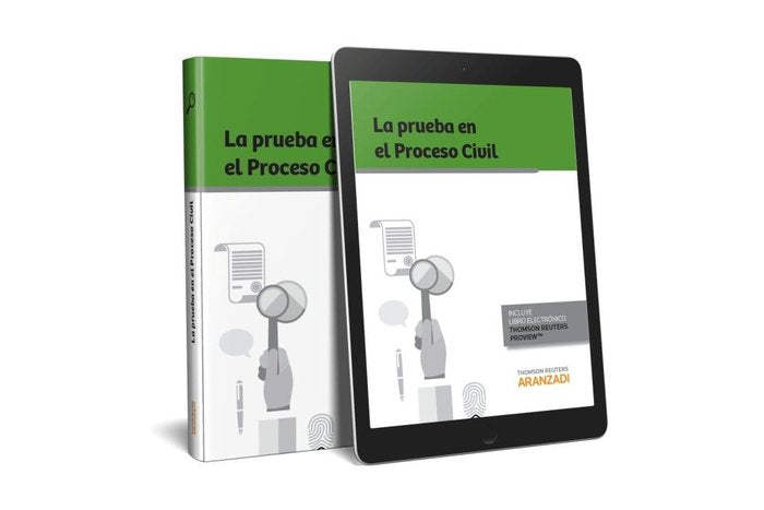 PRUEBA EN EL PROCESO CIVIL PAPEL EBOOKLA - 9788491352556 Imagen principal del producto