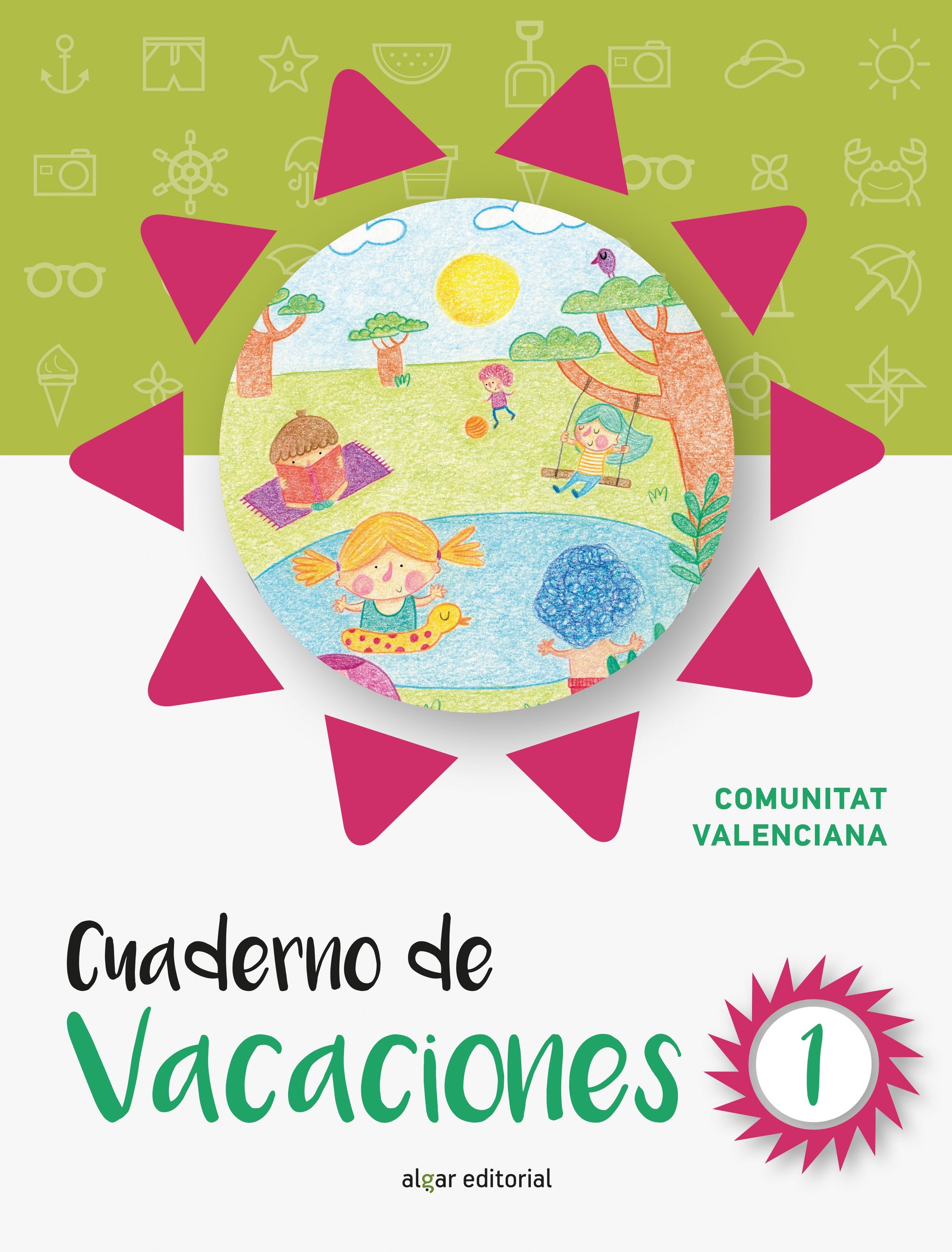 Cuaderno de Vacaciones 1 (comunidad Valenciana): Edición Comunidad Valenciana Imagen principal del producto