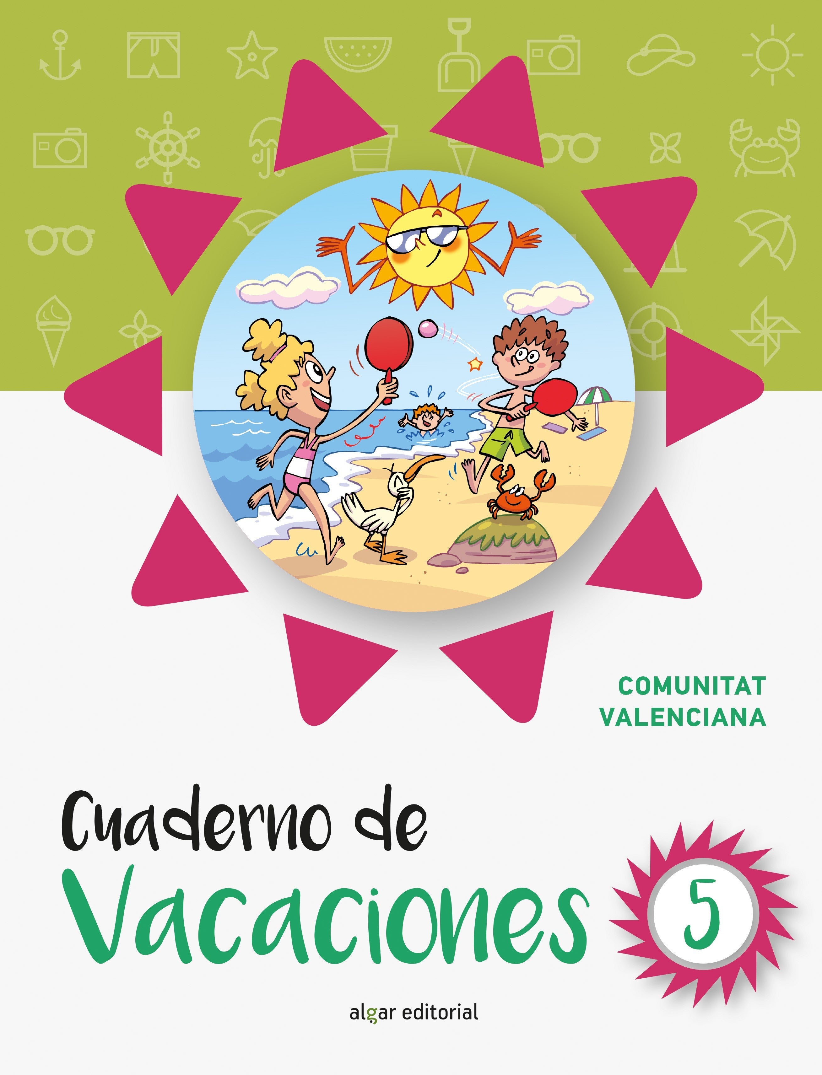 Cuaderno de vacaciones 5 (Comunidad Valenciana): Edición Comunidad Valenciana