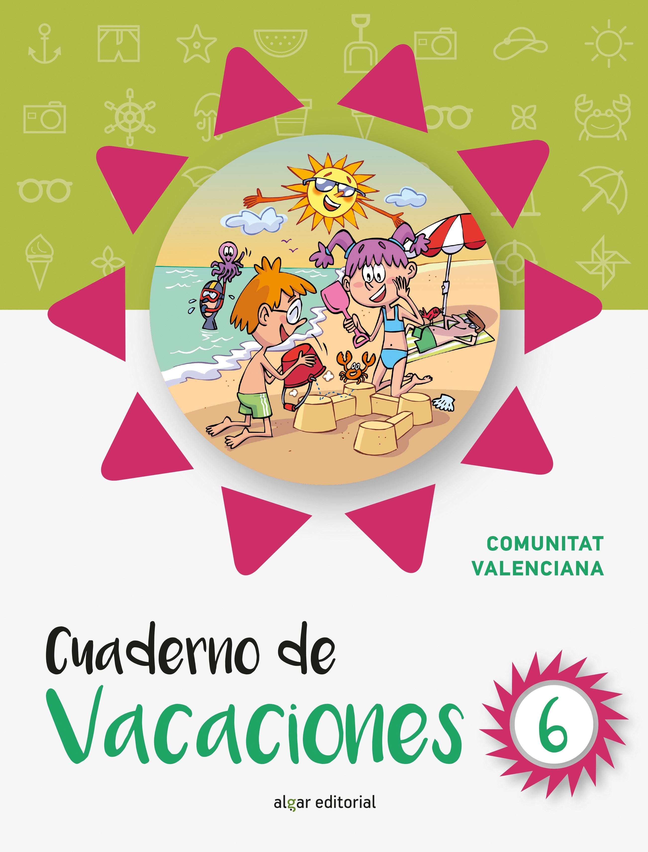 Cuaderno de Vacaciones 6 (comunidad Valenciana): Edición Comunidad Valenciana Imagen principal del producto
