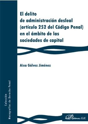 DELITO DE ADMINISTRACION DESLEALEL - 9788491487142 Imagen principal del producto