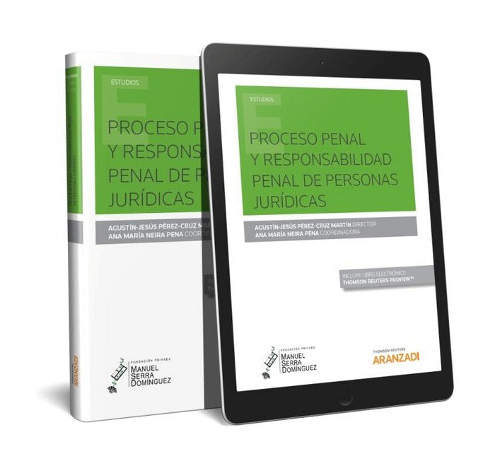 PROCESO PENAL Y RESPONSABILIDAD PENAL DE PERSONAS JURIDICAS - 9788491527435 Imagen principal del producto