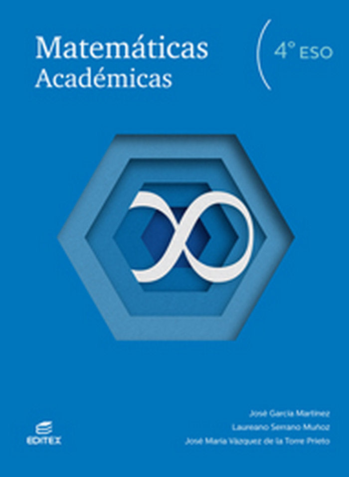 Matemáticas Academicas 4º ESO 19 (Editex) - 9788491618485