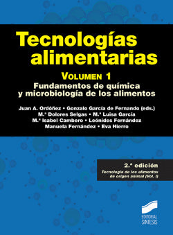 Tecnologías Alimentarias. Volumen 1 (Sintesis Editorial) - 9788491713623