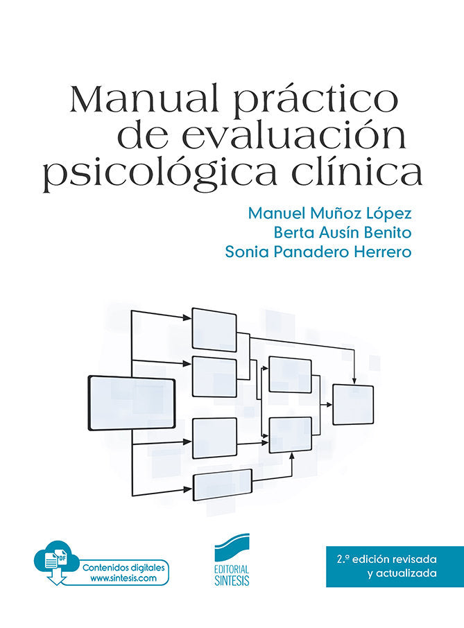 MANUAL PRACTICO DE EVALUACION PSICOLOGICA CLINICA 2ª ED | MUÑOZ LOPEZ,MANUEL/AUSIN BENITO,B | SINTESIS | 9788491714101 Imagen principal del producto