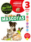 Cuaderno de Repaso Temático Luminiscente 3 Años Mascotas