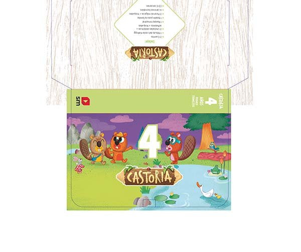 CASTORIA 4AÑOS 1oTRIMESTRE 19 | AA,VV | 9788491820895 (Sm) Imagen principal del producto