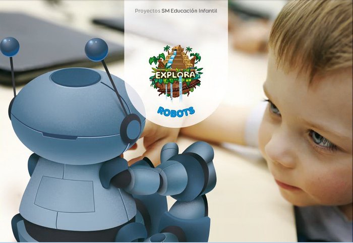 EXPLORA 5AÑOS ROBOTS NIVEL 3 19 | AA,VV | 9788491821007 (Sm) Imagen principal del producto