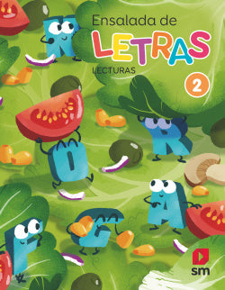 Ensalada de Letras 2ºprimaria. Lecturas. Más Savia 2019 Imagen principal del producto