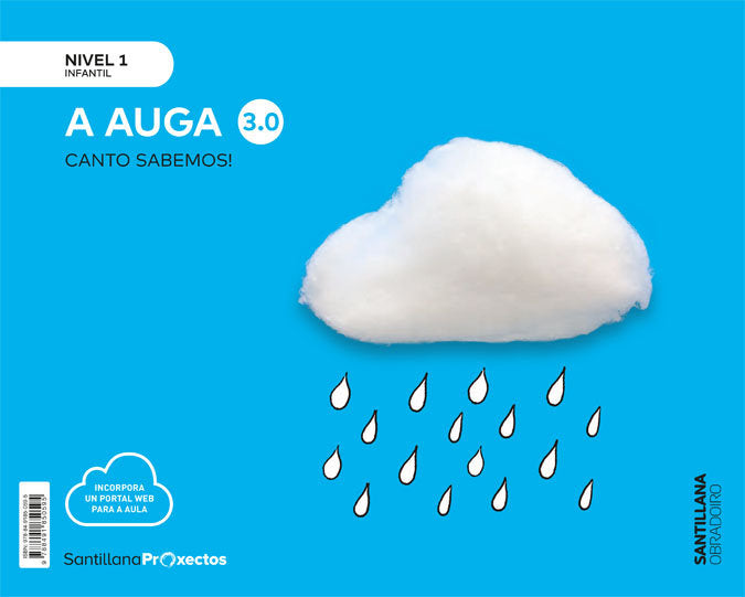 CUANTO SABEMOS 3,0 1 EL AGUA 3AÑOS GALLEGO 19 | Varios Autores | 9788491850595 (Obradoiro Santillana) Imagen principal del producto