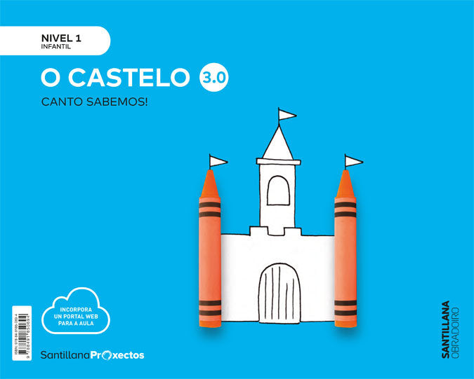CUANTO SABEMOS 3,0 1 CASTILLO 3AÑOS GALLEGO 19 | Varios Autores | 9788491850694 (Obradoiro Santillana) Imagen principal del producto