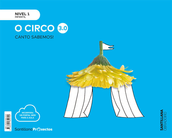 CUANTO SABEMOS 3,0 1 EL CIRCO 3AÑOS GALLEGO 19 | Varios Autores | 9788491850700 (Obradoiro Santillana) Imagen principal del producto
