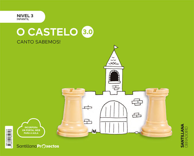 CUANTO SABEMOS 3,0 3 CASTILLO 5AÑOS GALLEGO 19 | AA,VV | 9788491850748 (Obradoiro Santillana) Imagen principal del producto