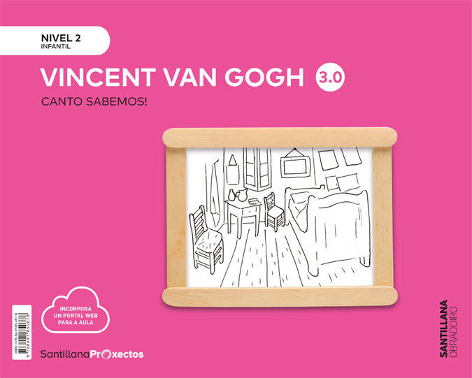 CUANTO SABEMOS 3,0 2 VAN GOGH 4AÑOS GALLEGO 19 | AA,VV | 9788491850878 (Obradoiro Santillana)