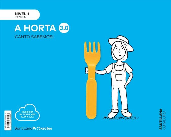 CUANTO SABEMOS 3,0 1 EL HUERTO 3AÑOS GALLEGO 19 | Varios Autores | 9788491850953 (Obradoiro Santillana)