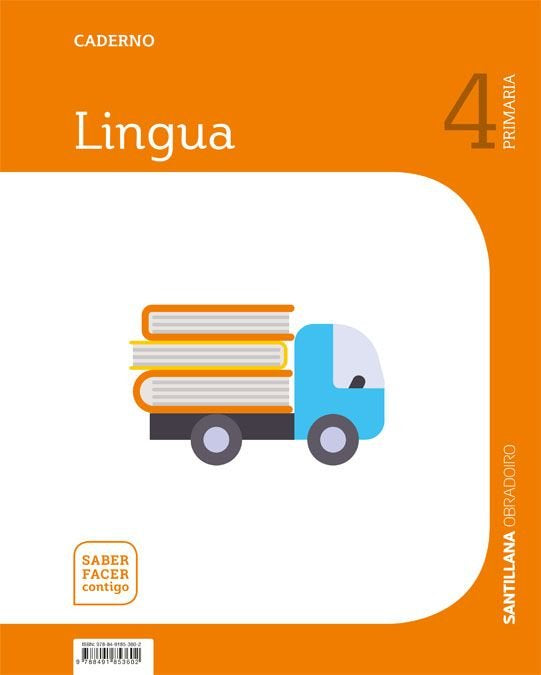 CADERNO LINGUA 4 PRI SABER FACER CONTIGO | Varios autores | 9788491853602 (Obradoiro Santillana) Imagen principal del producto
