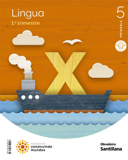 Lingua Galega 5ºprimaria Construindo Mundos Trimestral Imagen principal del producto