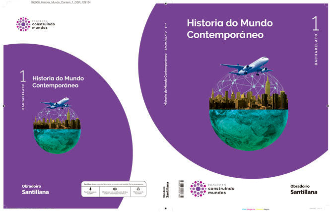 ✅ HISTORIA MUNDO CONTEMP, 1ºNB GALICIA 22 CONSTRUYENDO MUNDOS - 9788491854265