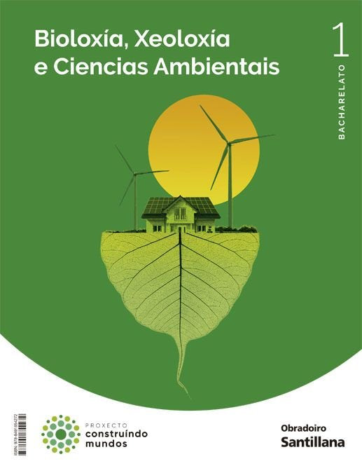 ✅ BIOLOGIA GEOLOGIA 1ºNB GALICIA 22 CONSTRUYENDO MUNDOS I AA,VV I OBRADOIRO SANTILLANA I 9788491854272 Imagen principal del producto