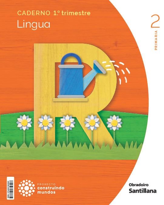 LENGUA CUADERNO 1 2º de Primaria GALICIA 23 CONSTRUYENDO MUNDOS | AA,VV | 9788491856993 (Obradoiro Santillana)