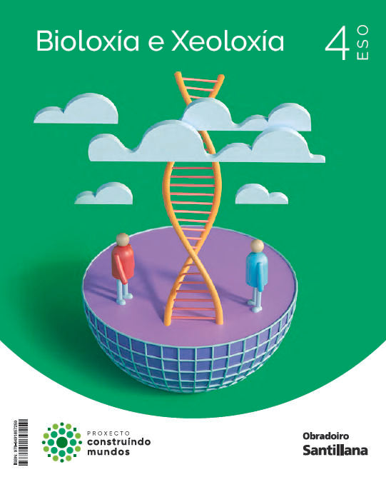 Biología Geología 4º ESO Galicia 23 Construyendo Mundos (Obradoiro Santillana) - 9788491857259