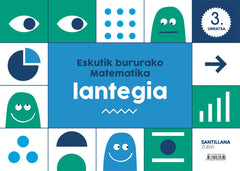 TALLER MATEMATICAS 3 5AÑOS EUSKERA 19 | AA,VV | 9788491861850 (Zubia Santillana)