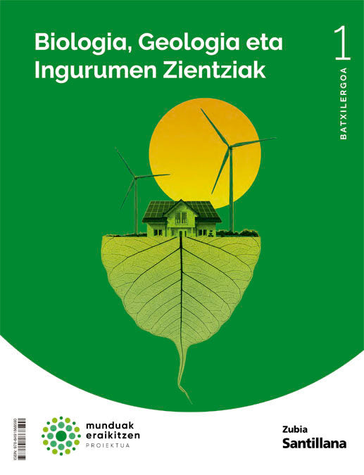 ✅ BIOLOGIA GEOLOGIA 1ºNB INGURUMEN ZIENTZIAK 22 MUNDUAK ER - 9788491868590