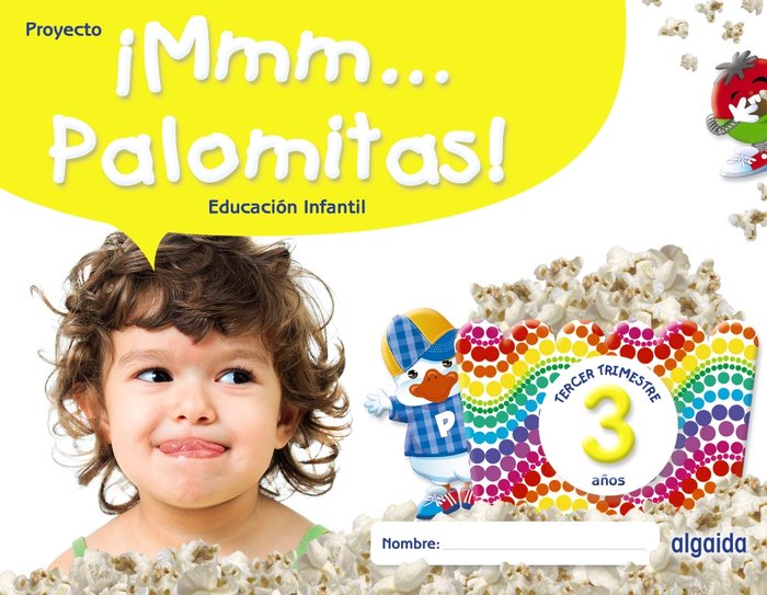 MMM,,,PALOMITAS 3AÑOS 3oTRIMESTRE 22 | Varios Autores | 9788491895329 (Algaida Editores Texto) Imagen principal del producto