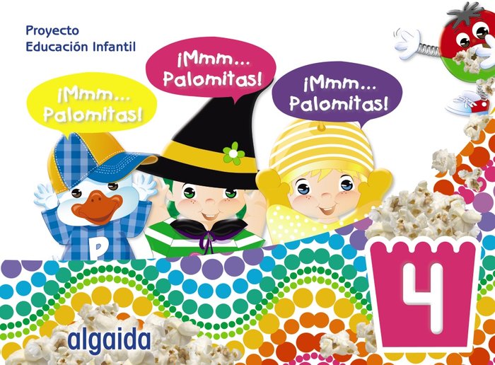 MMM PALOMITAS 4AÑOS GLOBALIZADO 22 | AA,VV | 9788491895336 (Algaida Editores Texto) Imagen principal del producto