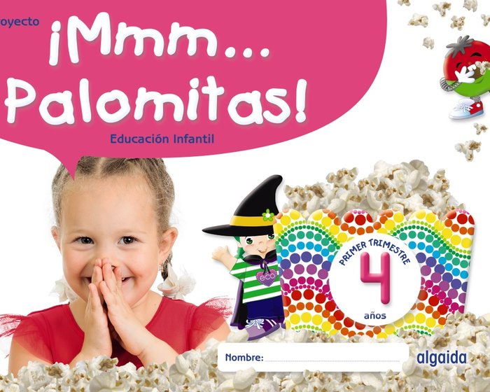 MMM,,,PALOMITAS 4AÑOS 1oTRIMESTRE 22 | AA,VV | 9788491895343 (Algaida Editores Texto) Imagen principal del producto