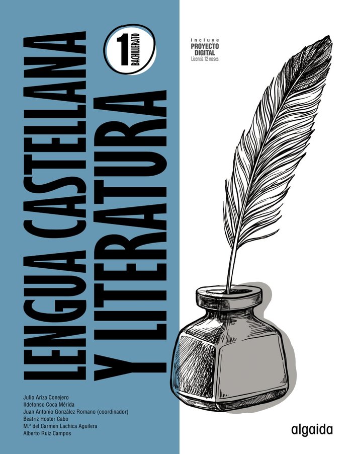 ✅ LENGUA CASTELLANA Y LITERATURA 1ºNB LOMLOE 22 I RUIZ CAMPOS, ALBERTO MANUEL/COCA MERIDA, I ALGAIDA EDITORES I 9788491895671 Imagen principal del producto