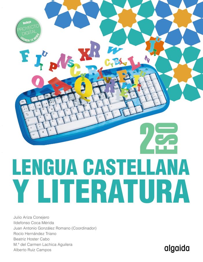 Lengua Castellana y Literatura 2ºESO | Varios autores | 9788491897545 (ALGAIDA EDITORES TEXTO) Imagen principal del producto