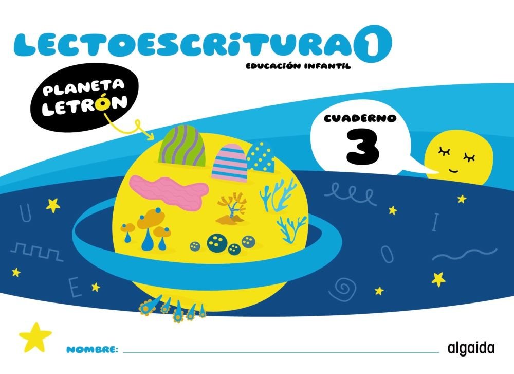 PLANETA LETRON LECTOESCRITURA NIVEL 1 CUADERNO 3 3 AÑOS 25 | Varios Autores | 9788491899532 (Algaida Editores) Imagen principal del producto