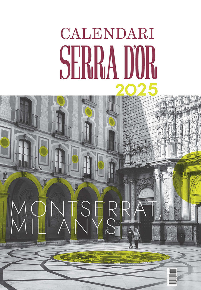 CALENDARI SERRA DOR 2025 | AA,VV | PUBLICACIONS LABADIA MONTSERRA | 9788491913412 Imagen principal del producto