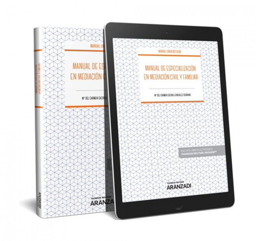 Manual de especialización en mediación civil y familiar (Papel + e-book) Imagen principal del producto