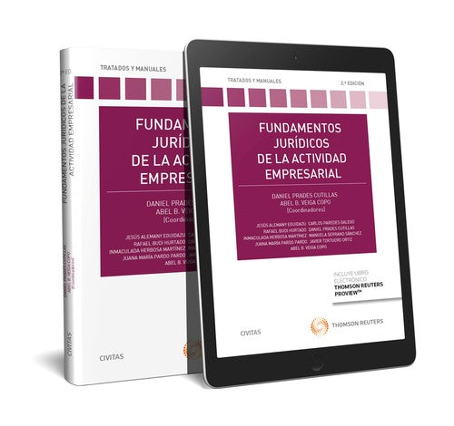 Fundamentos jurídicos de la actividad empresarial (Papel + e-book) Imagen principal del producto