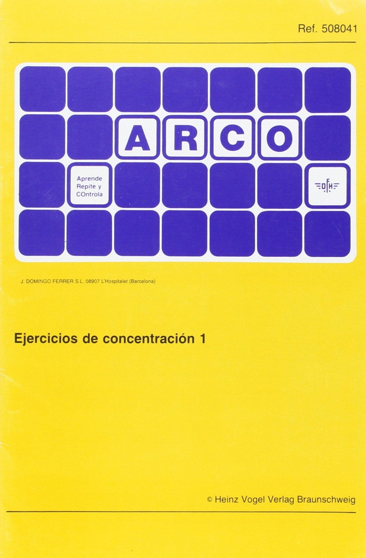 Ejercicios concentracion 1 Imagen principal del producto