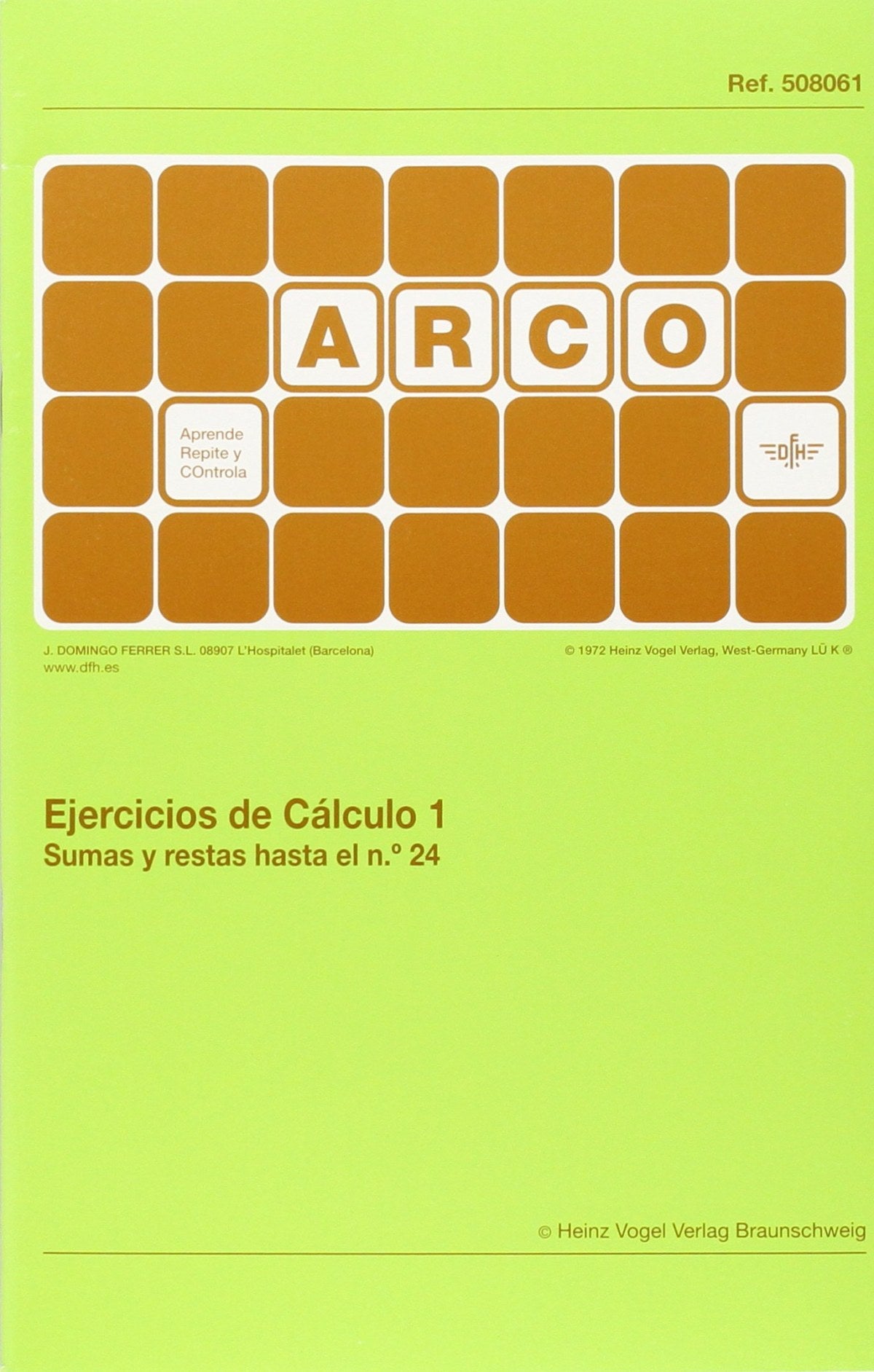 Ejerc. calculo 1 sumas restas 24 Imagen principal del producto