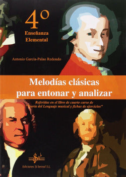 Melodias Clásicas para Entonar y Anlaizar (Si-bemol) - 9788492530243