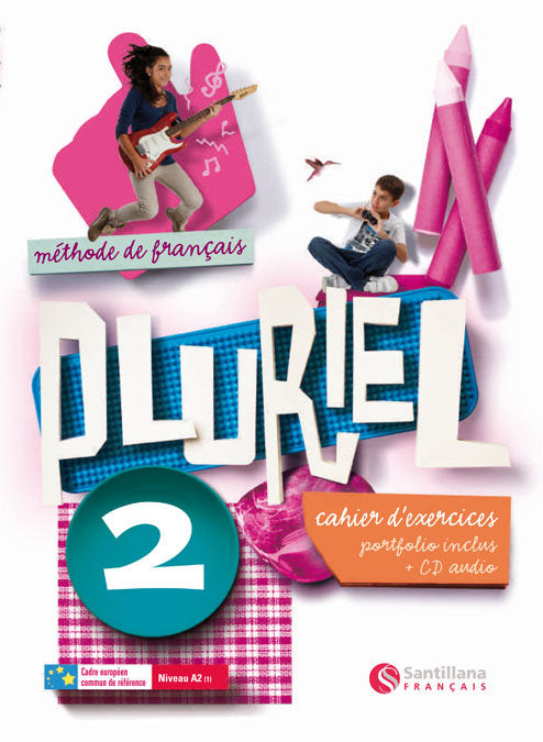 Pluriel 2º ESO Cahier+cd 12 SANFR32ESO (Santillana) - 9788492729425