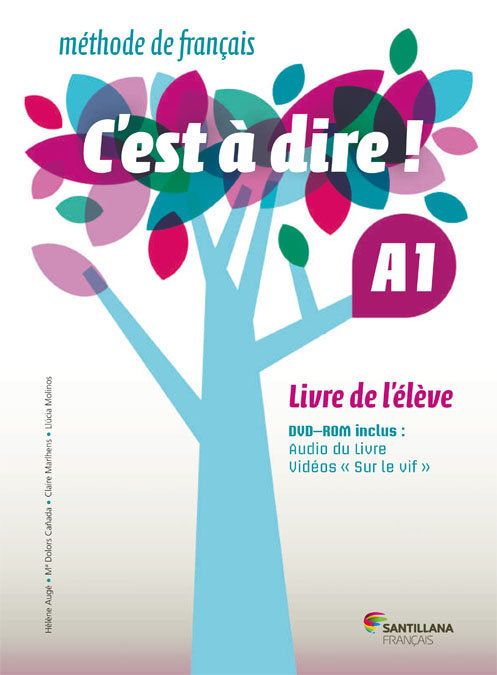 ✅ C'EST A DIRE 1ºNB A1 ELEVE+DVD 14 SANFR41NB - 9788492729630