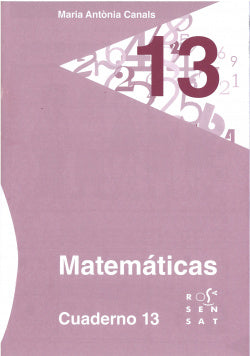 Cuaderno de Matemáticas Numero 13