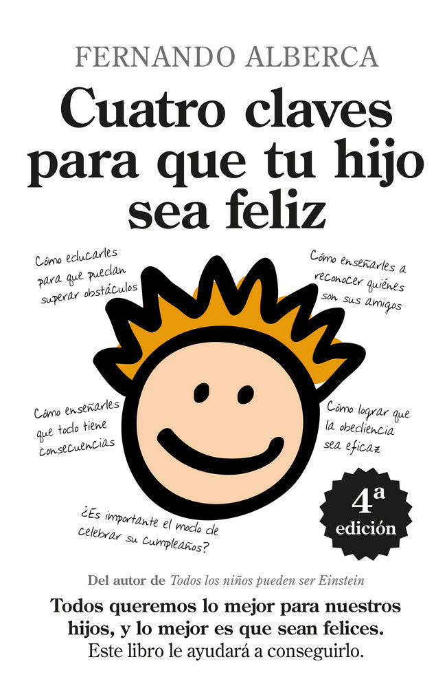 CUATRO CLAVES PARA QUE TU HIJO SEA FELIZ NE - 9788492924127 Imagen principal del producto