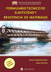FORMULARIO TECNICO DE ELASTICIDASD Y RESISTENCIA DE MATERIA - 9788492970858