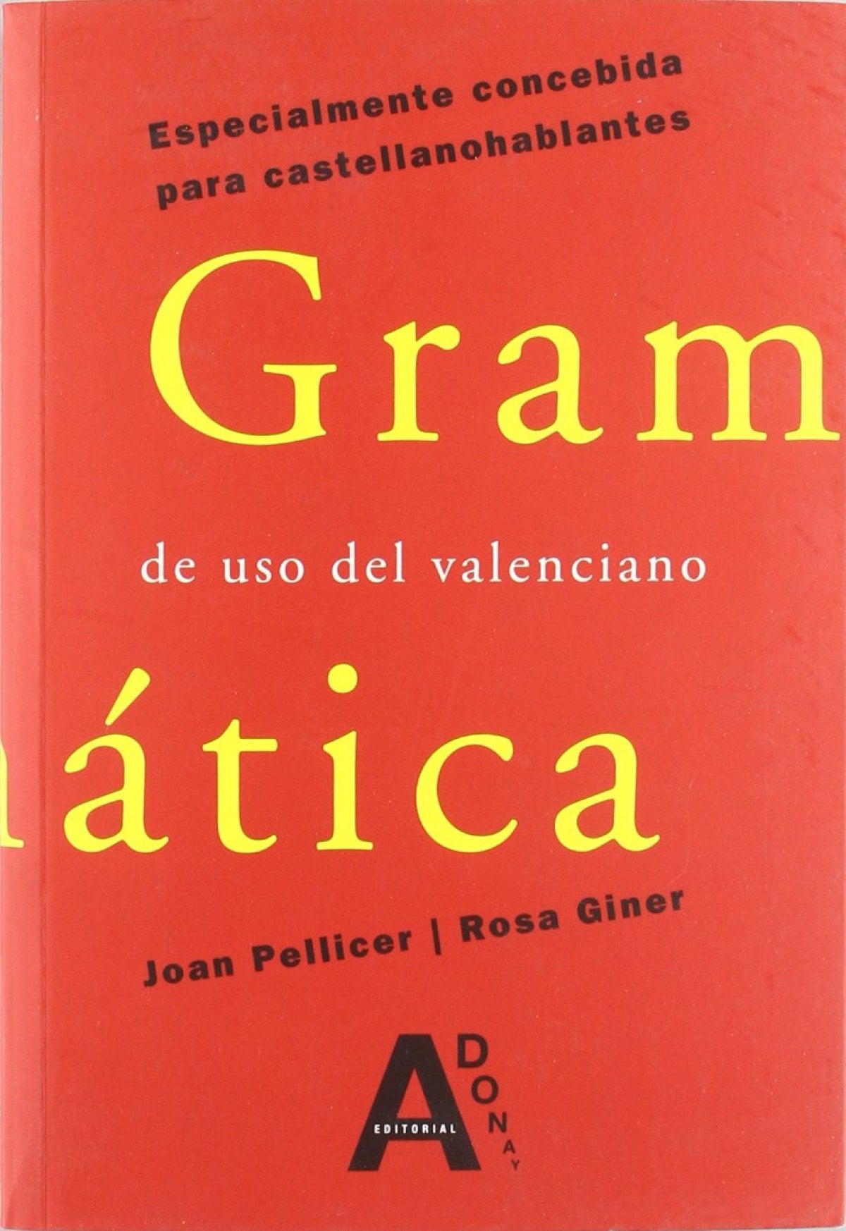 Gramática de uso del valenciano Imagen principal del producto