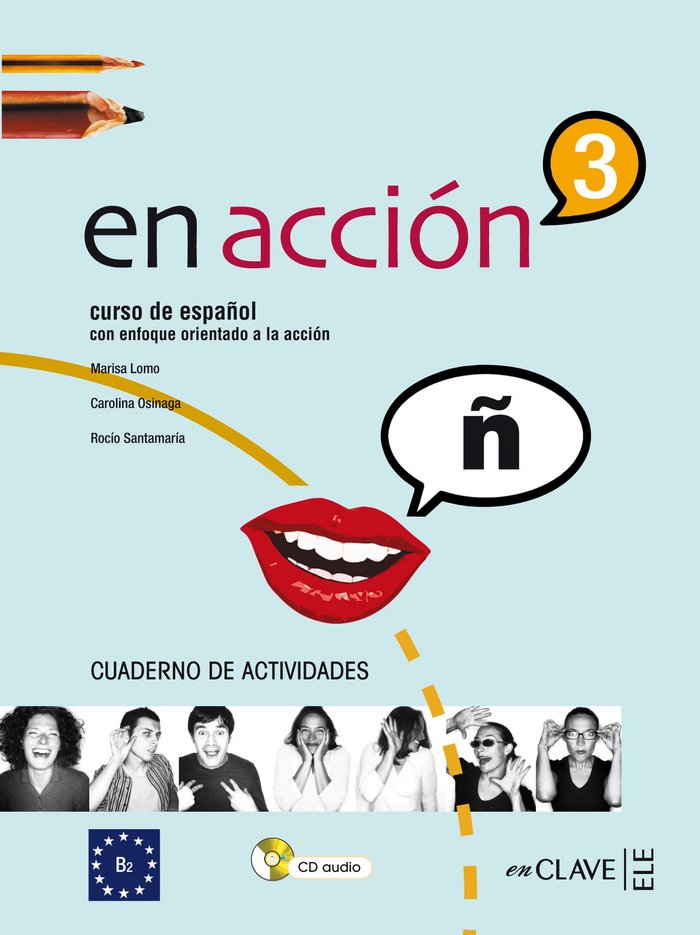 En Accion 3 WB + CD Audio (Clave de ELE Enclave) - 9788493579289