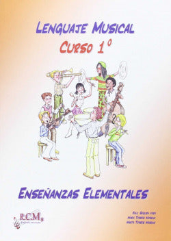 Lenguaje Musical, 1 Enseñanzas Elementales (Rcm Ediciones Musicales) - 9788493619374