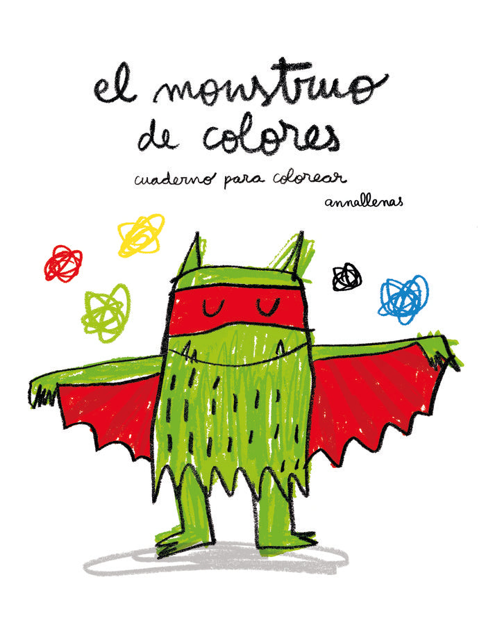 El Monstruo de Colores. Cuaderno para Colorear Imagen principal del producto